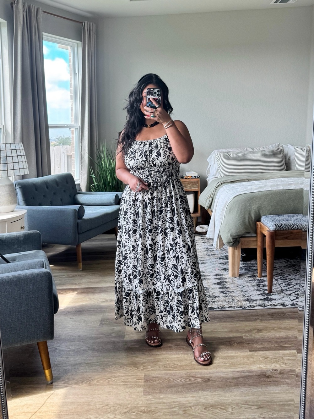 GRACE KARIN Boho Maxi Sundress